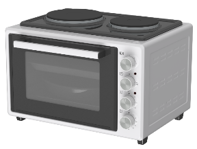 ELIT Mini oven OPTIDUO 35WH