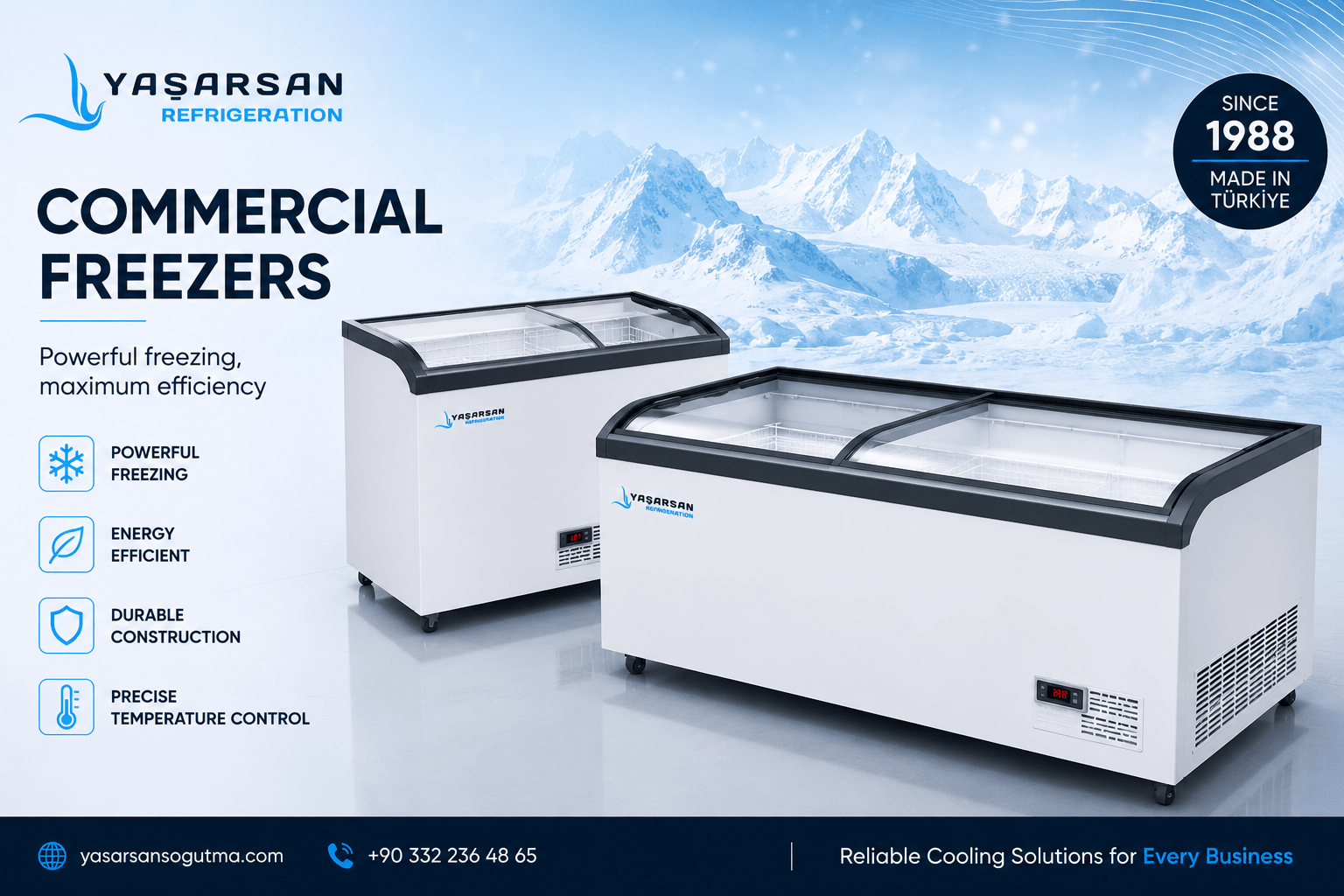 Comercial freezer