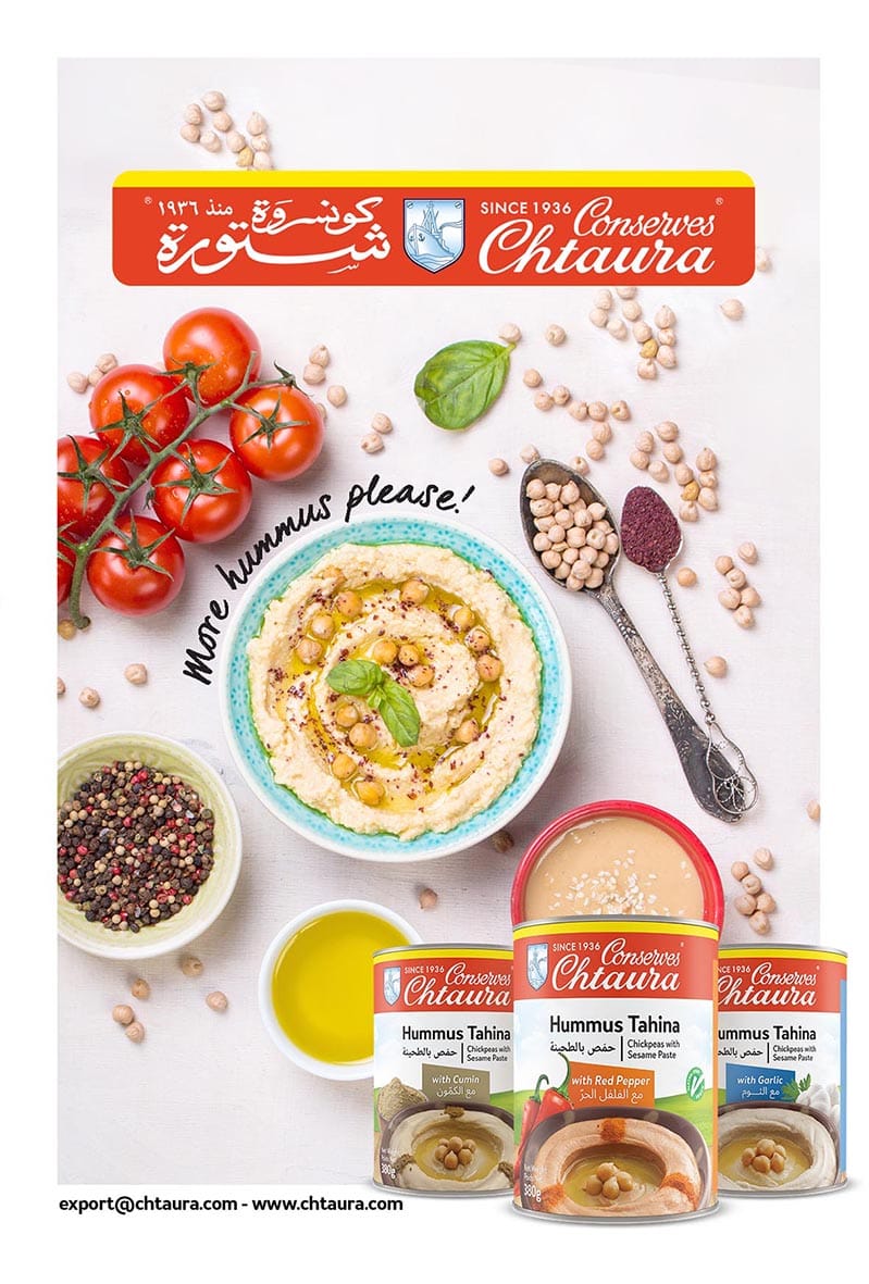 Hummus Tahina dip flavors 400g and 180g