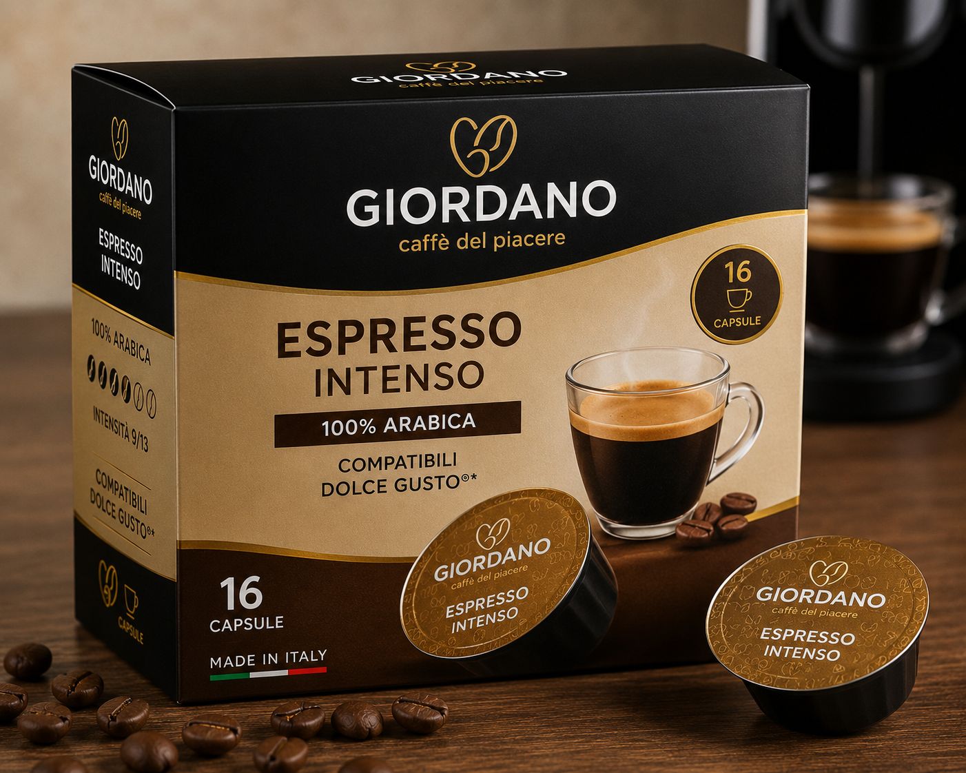 Giordano Cápsulas Dolce Gusto (16 cápsulas)
