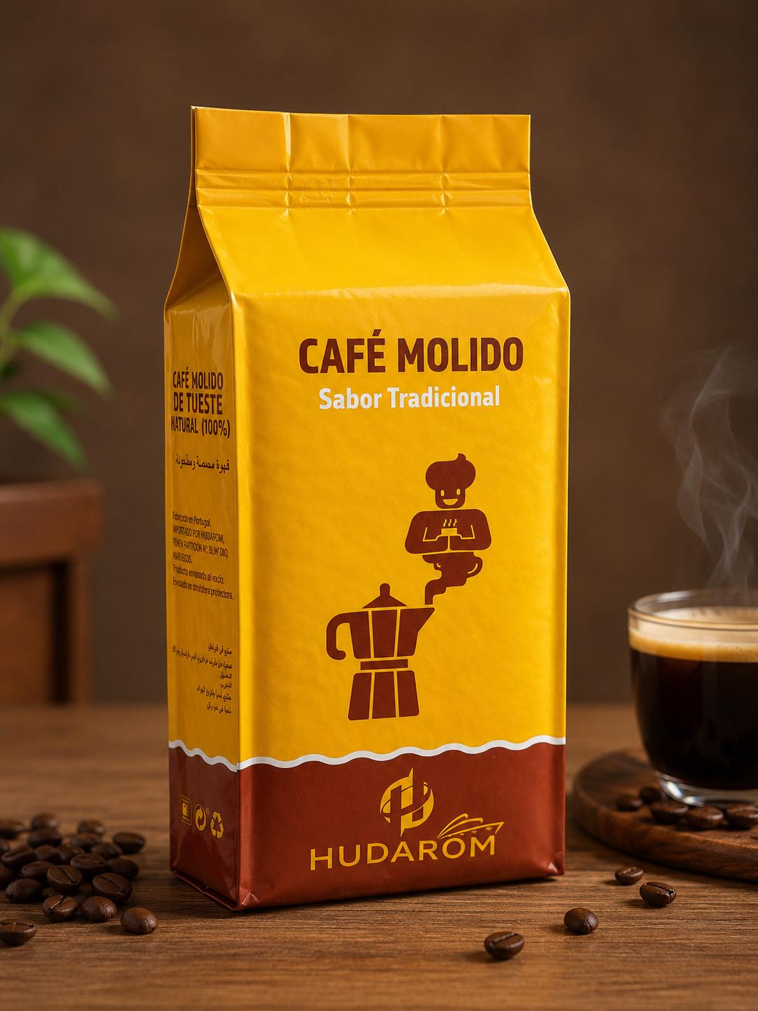 Hudarom Café Molido Tueste Natural 250g