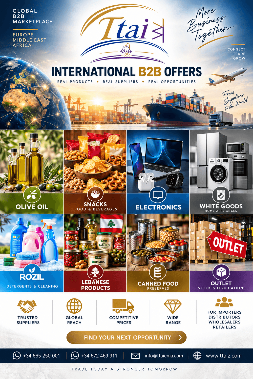 π₯ TTAIZ β INTERNATIONAL B2B OFFERS