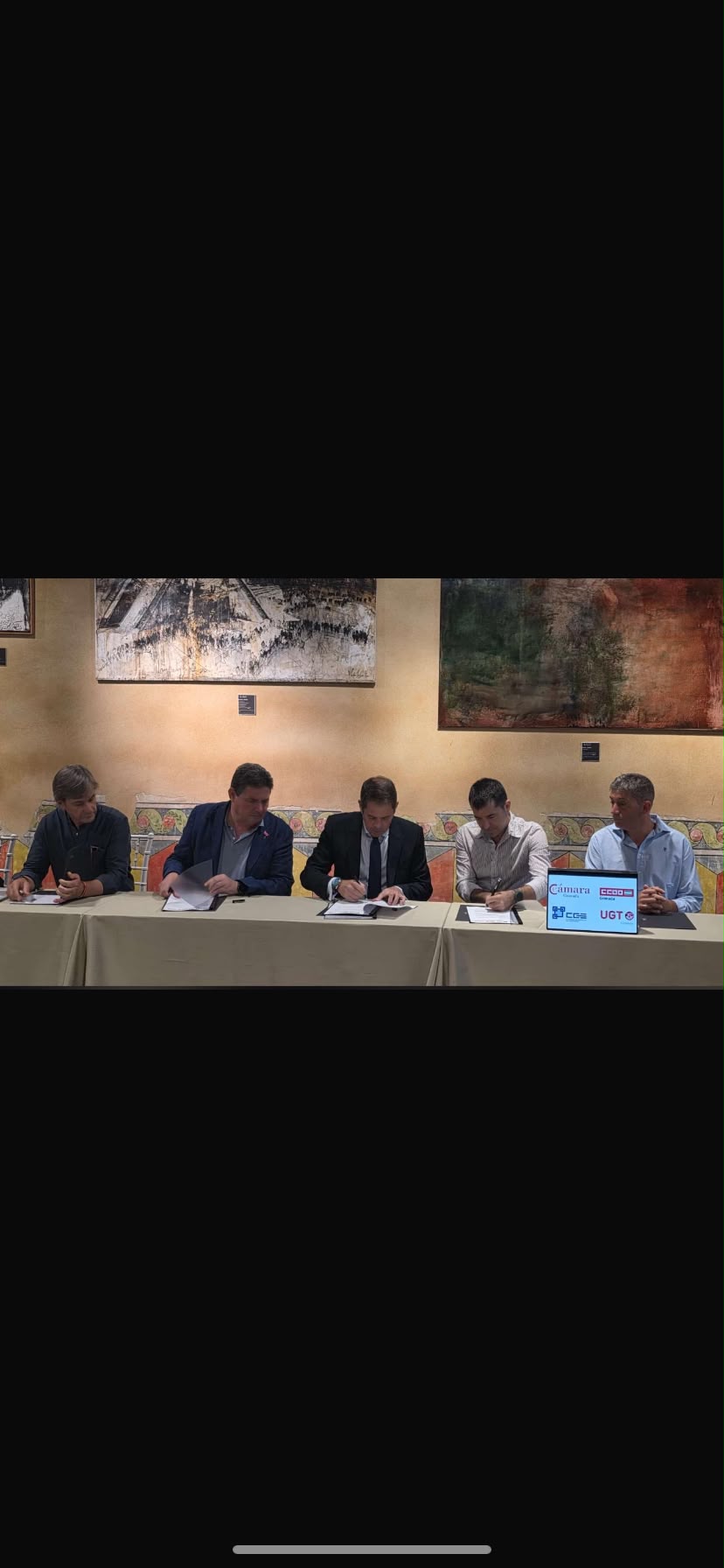 Strategic Partnership with Trade Unions and the Granada Chamber of Commerce