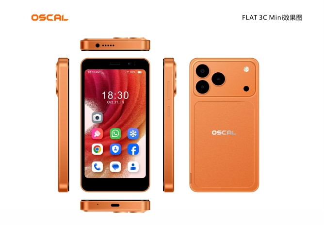 OSCAL FLAT 3C mini NEW 3+32