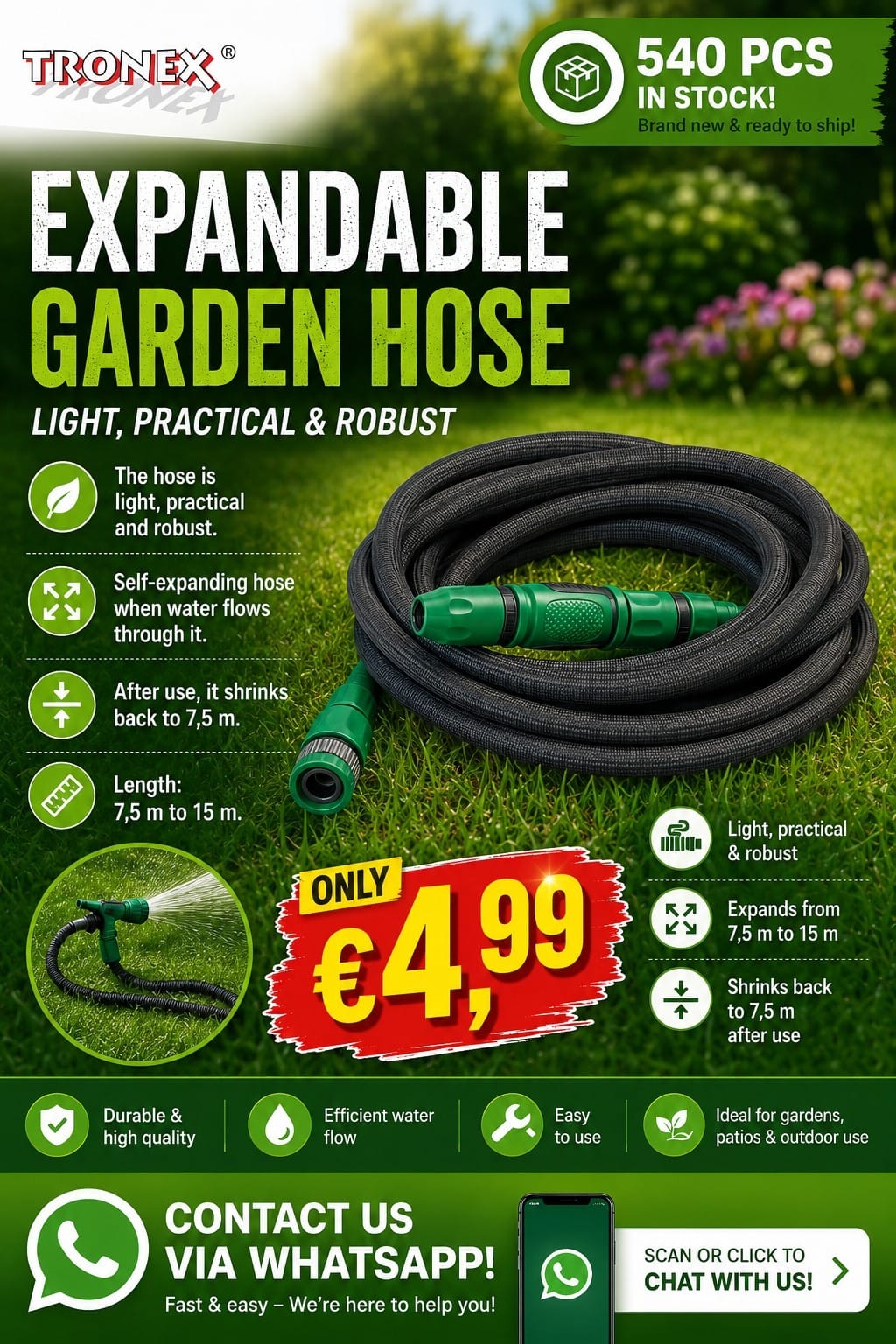 Expandable Garden Hose