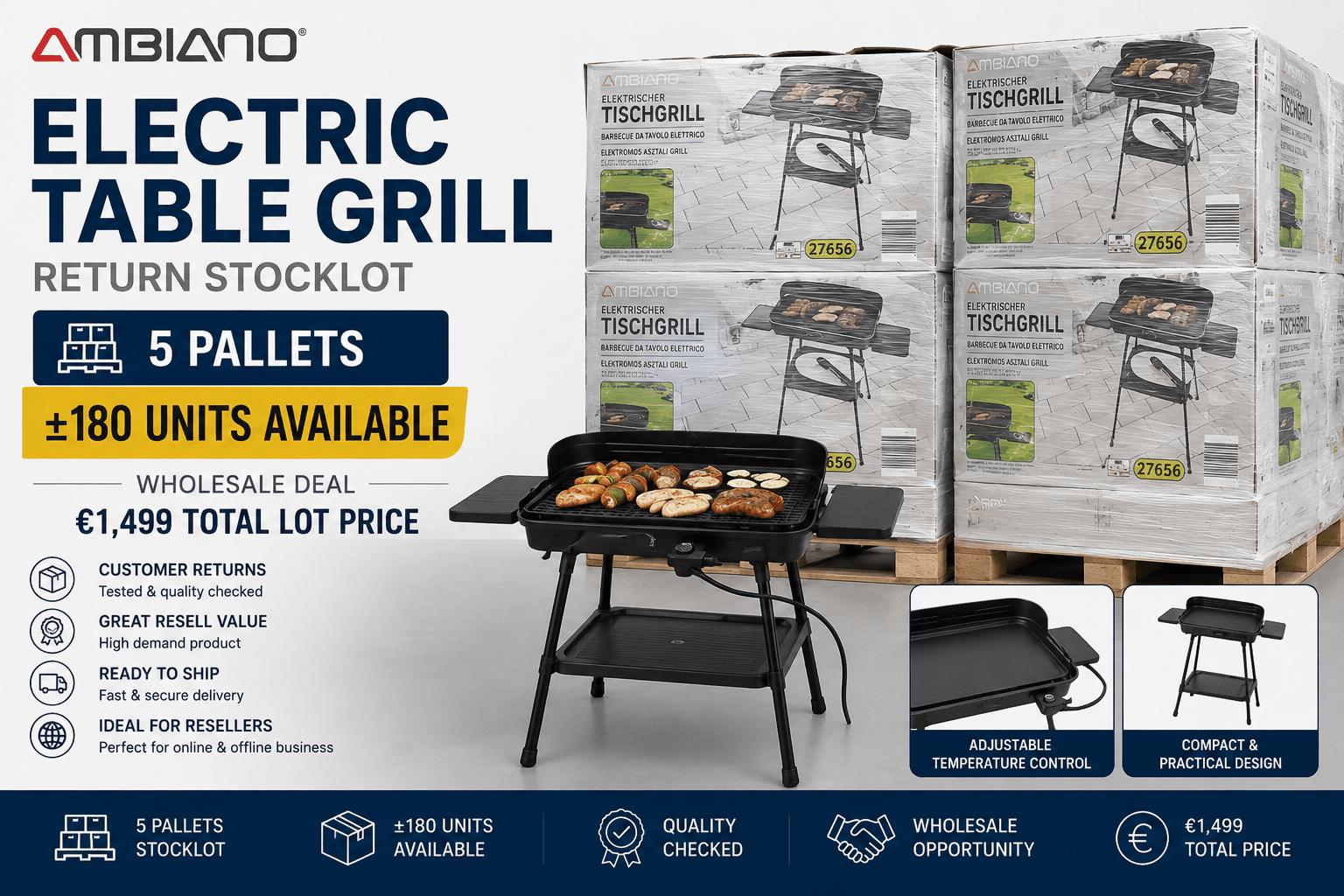 BBQ Grills Return Stocklot