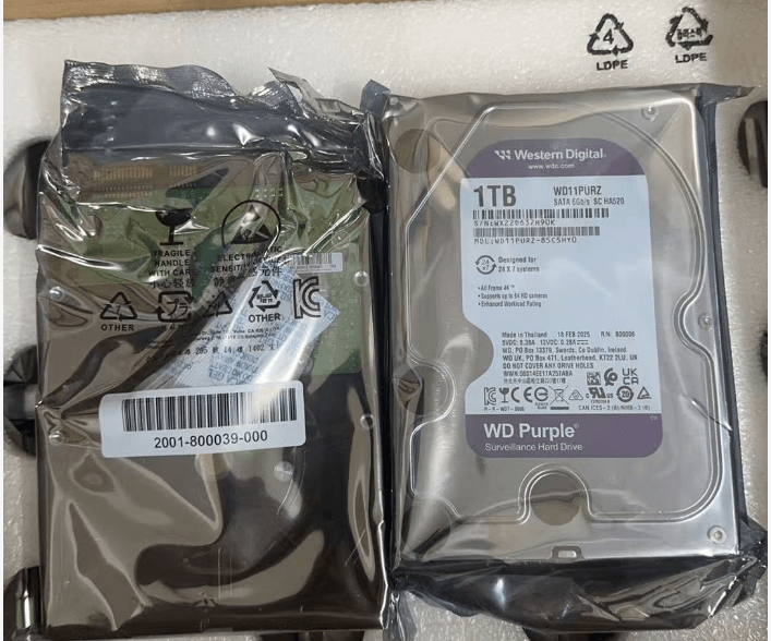 WD Purple 1TB 3.5" — WD11PURZ
