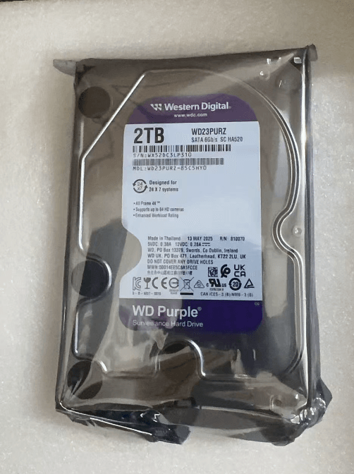 WD Purple 2TB 3.5" — WD23PURZ