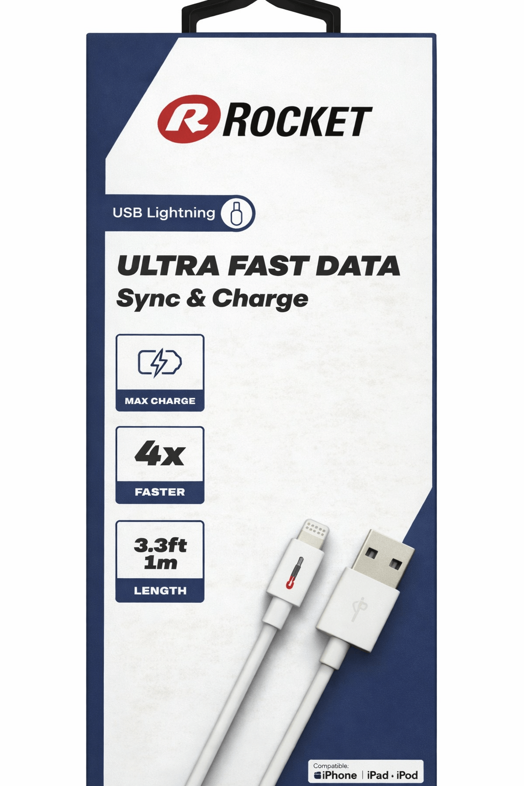 USB to Lightning Fast Charging Cable
