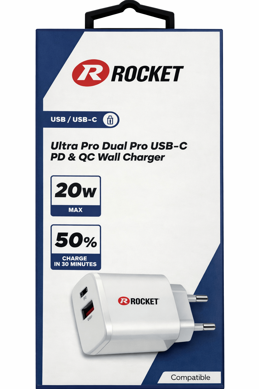 USB-C PD & QC Wall Charger