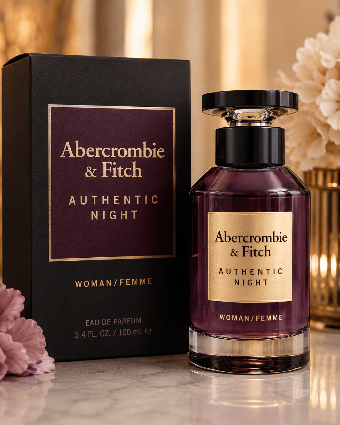 Abercrombie & Fitch Authentic Night Woman EDP 100 ml