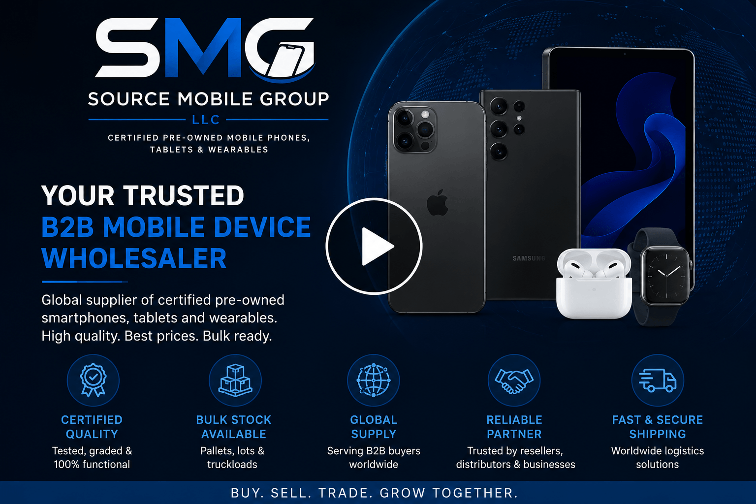 Certified Pre-Owned Smartphones – Apple iPhone & Samsung Galaxy