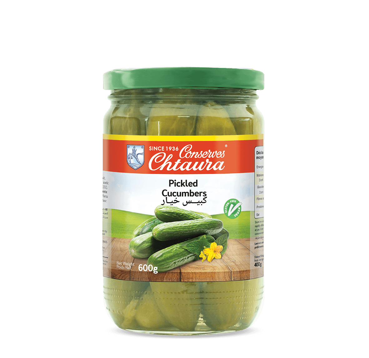 Pickled Wild Cucumbers 1Kg