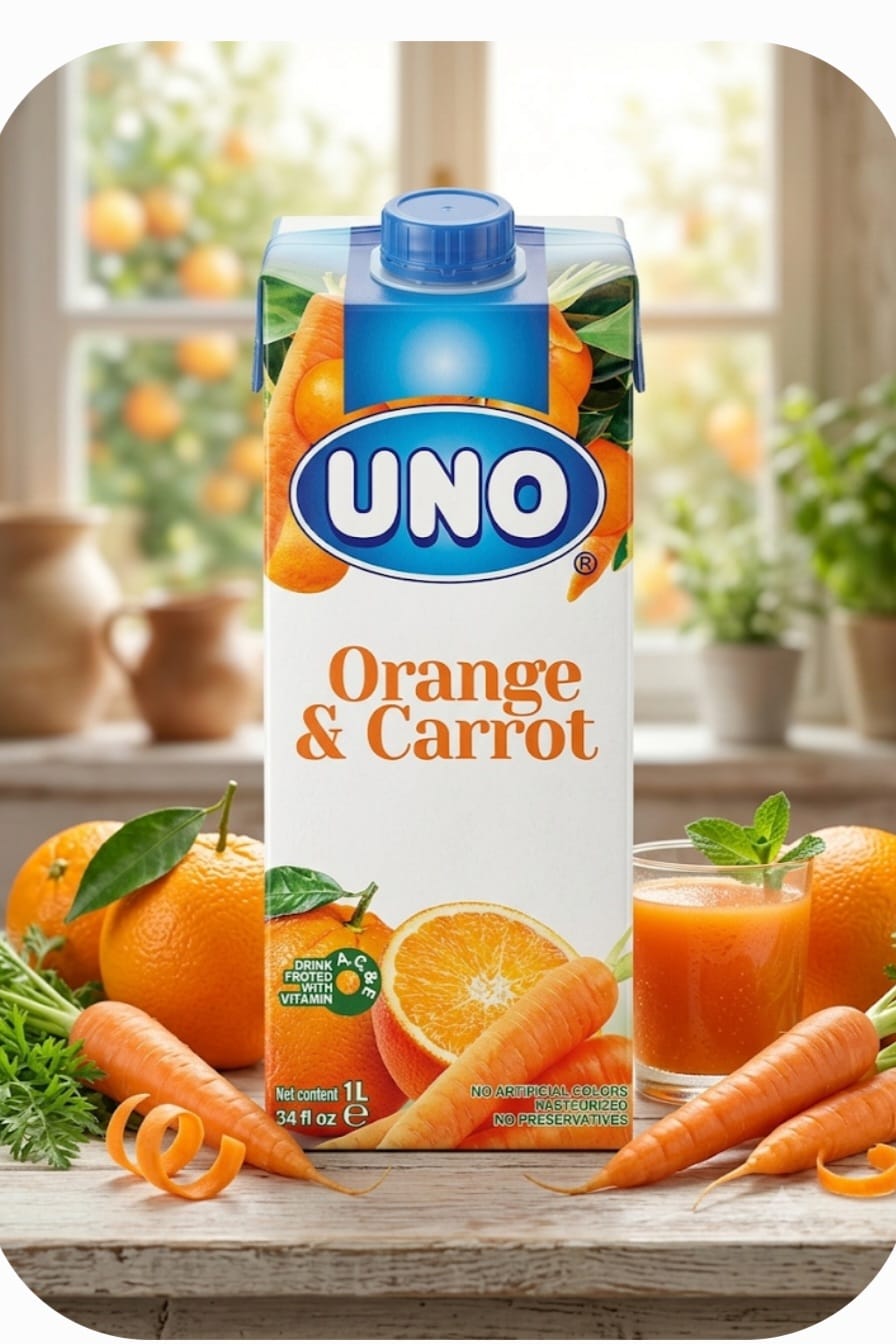 UNO Orange & Carrot 1L