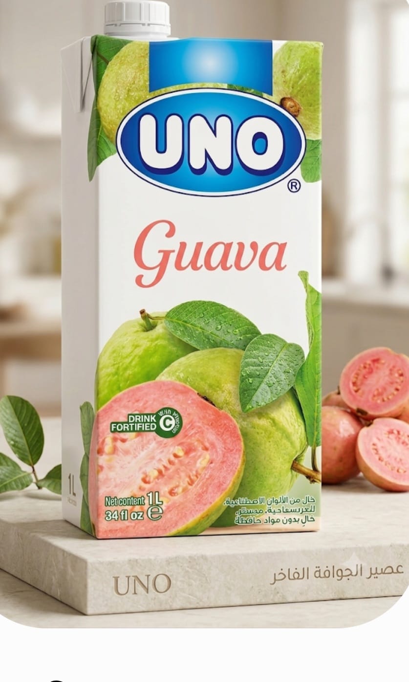 UNO GUAVA JUICE DRINK 1L