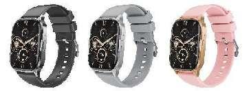 J10 AMOLED Screen Star Mist Magnetic Square Smart Sports Talking Watch Gray