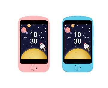 H160 GPS Kids Smart 4G Phone 2.8” Screen 30W Pixel Pink (With Cartoon Silicone Case + Lanyard) blue